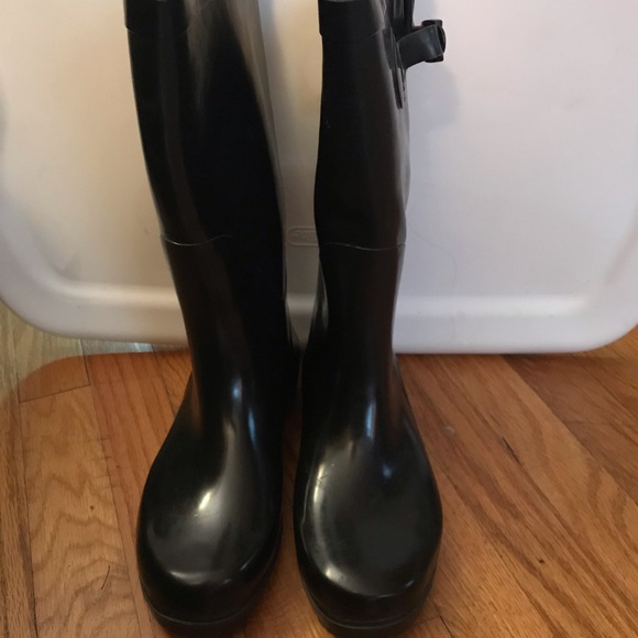 cadelli Shoes - Black Rainboots